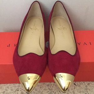 ** Size 6.5 Flat Pink/Red shoes